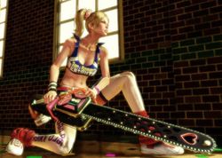 Черлидерша, сменившая тампон помпон на бензопилу (Lollipop Chainsaw).